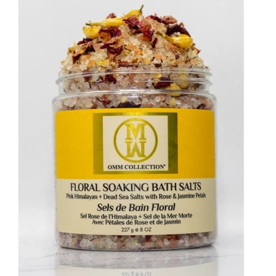 Omm Collection Floral Soaking Bath Salts