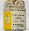 OMM COLLECTION FLORAL SOAKING BATH SALTS NIGHT LILY 8 OZ