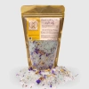 OMM COLLECTION FLORAL SOAKING BATH SALTS NIGHT LILY BAG 14 OZ
