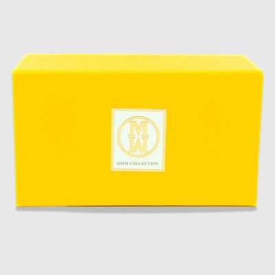 Omm Collection Rectangle Gift Box In Yellow