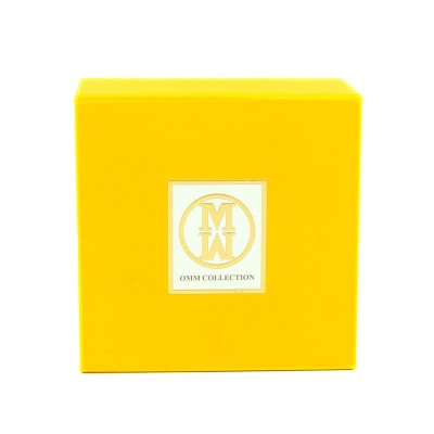 Omm Collection Small Square Gift Box In Yellow