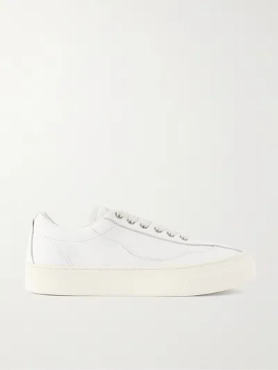 Omni Dellow Leather Sneakers In White
