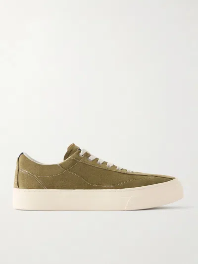 Omni Dellow Suede Sneakers In Green