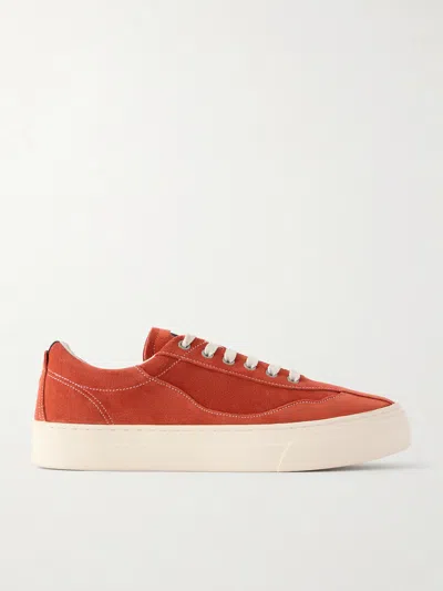Omni Dellow Suede Sneakers In Red