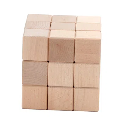 Omni Wooden Toys Block Blank Beechwood, Natural - 30 Piece