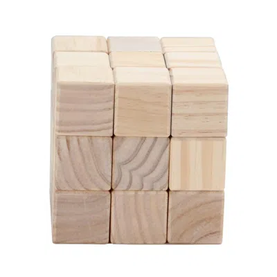 Omni Wooden Toys Block Blank Pine, Nautal - 30 Piece