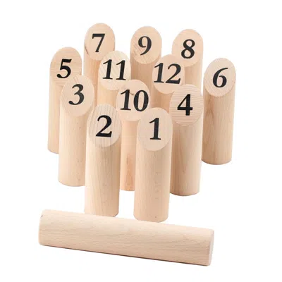 Omni Wooden Toys Swedish Bowling Game