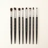 Omnia Brush Pro Deluxe Blending Makeup Brush Set In Black