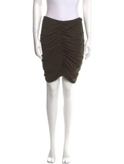 Pre-owned Omo Norma Kamali Mini Skirt In Multi