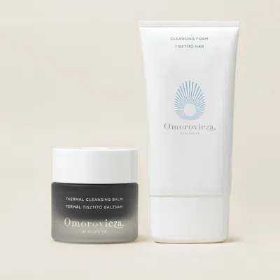 Omorovicza Double Cleanse Bundle In White