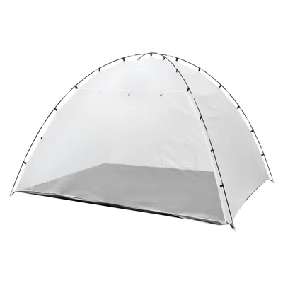 O-moshon Portable Paint Booth Tent, 115.35 X 90.55 X 74 Inch Painting Tent Station, Spray Shelter With Built- In Gray