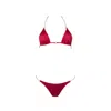 Omuamoon Women's Flamina Bikini Set Tanzania Red In Red
