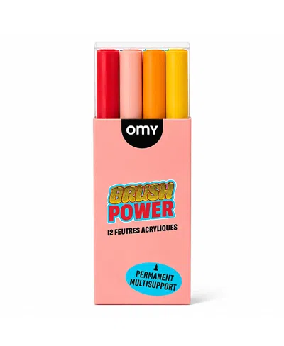 Omy Acrylic Markers - Ages 5+ In Multi