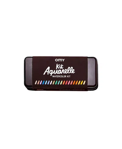 Omy Watercolor Paint Kit - Ages 3+ In Brown