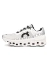 On Cloudmster Lace-up Sneakers In White