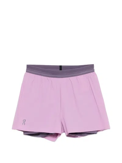 On 2/1 Shorts In Pink