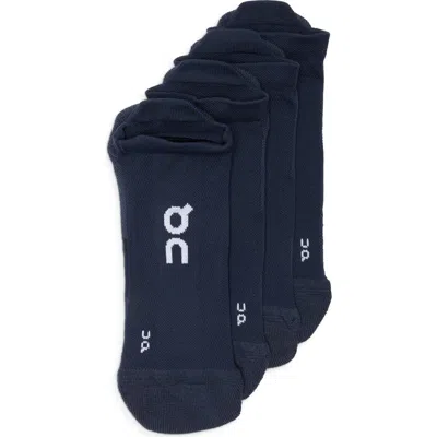 On 2-pack Core Running Socks In Navy