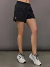 On Essential Drawstring Shorts In Black