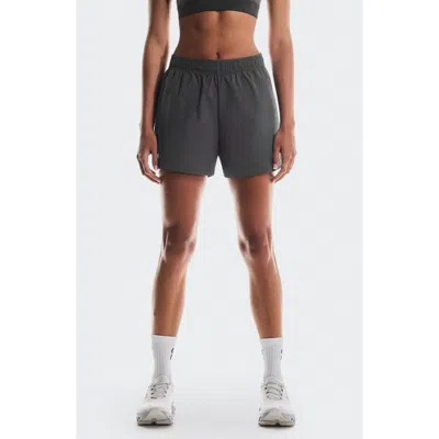 On 3-inch Core Running Shorts In Black