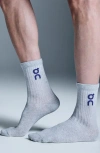 On 3-pack Logo Quarter Socks In Gray