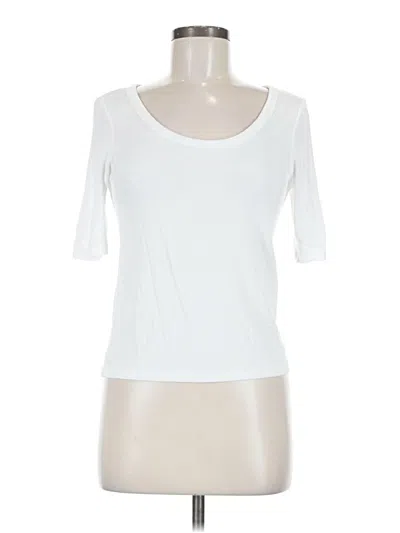 Pre-owned On 34th 3/4 Sleeve T-shirt In White