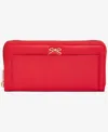 On 34th Angii Solid Zip-around Wallet, Macy's Exclusive In Pink