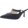 On 34th Benettf Womens Embellished Faux Suede Heels In Multi