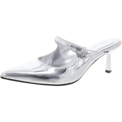 On 34th Bennett Womens Patent Pointed Toe Mules In Multi