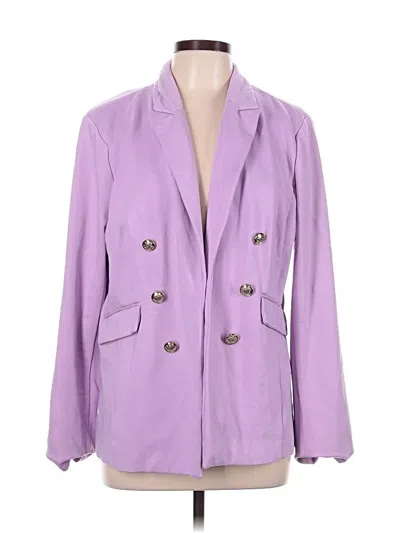 Pre-owned On 34th Blazer Jacket In Purple