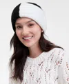 On 34th Brushed Rib Colorblocked Beanie, Macy's Exclusive In Black