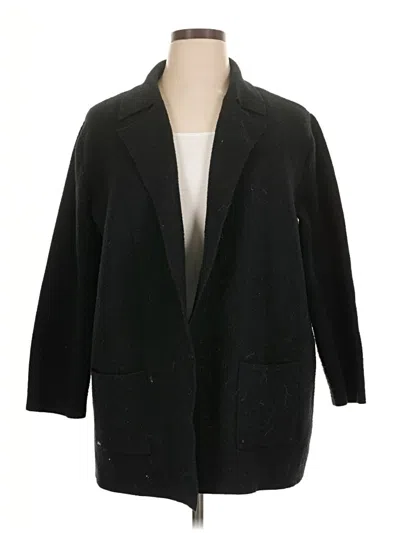 Pre-owned On 34th Cardigan Sweater In Black