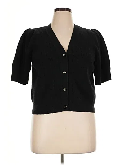 Pre-owned On 34th Cardigan Sweater In Black