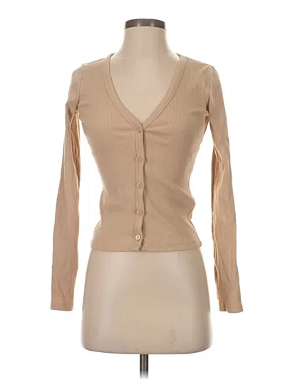 Pre-owned On 34th Cardigan Sweater In Brown