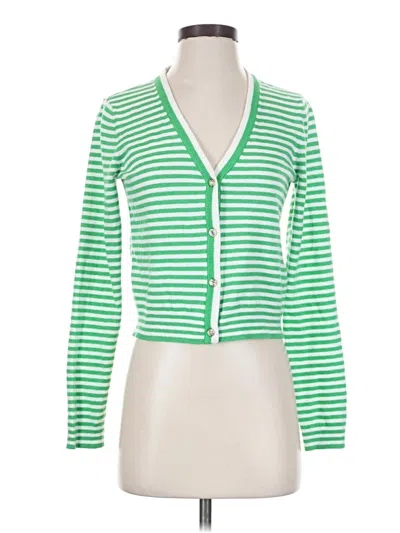 Pre-owned On 34th Cardigan Sweater In Green