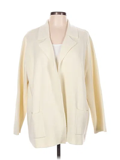 Pre-owned On 34th Cardigan Sweater In Ivory