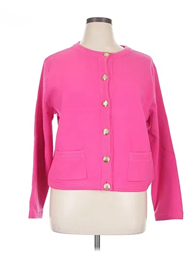 Pre-owned On 34th Cardigan Sweater In Pink