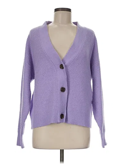 Pre-owned On 34th Cardigan Sweater In Purple