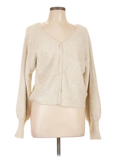 Pre-owned On 34th Cardigan Sweater In Tan