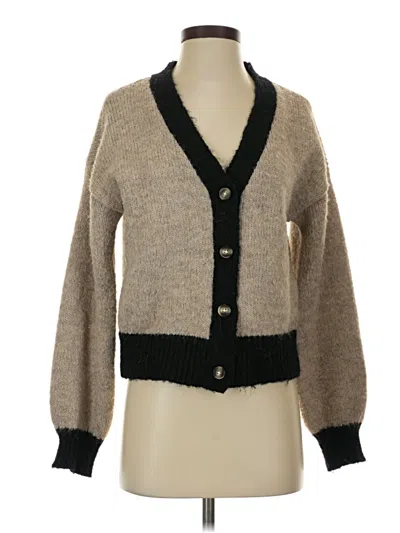 Pre-owned On 34th Cardigan Sweater In Tan