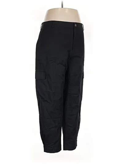 Pre-owned On 34th Cargo Pants In Black