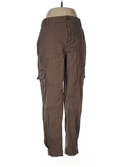 Pre-owned On 34th Cargo Pants In Brown