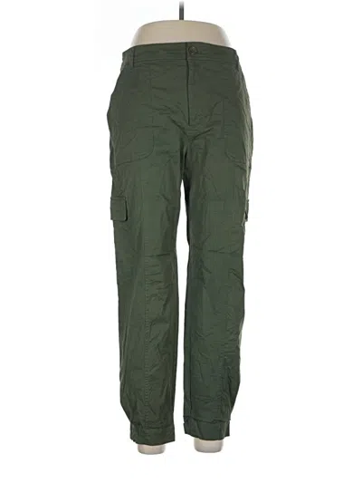 Pre-owned On 34th Cargo Pants In Green