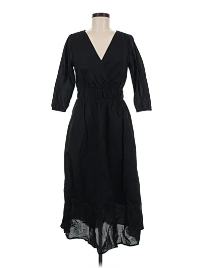Pre-owned On 34th Casual Dress In Black