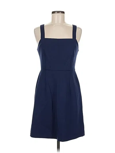 Pre-owned On 34th Casual Dress In Blue