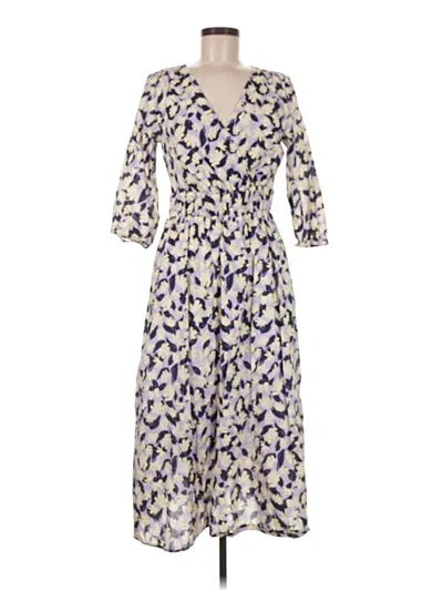 Pre-owned On 34th Casual Dress In Blue