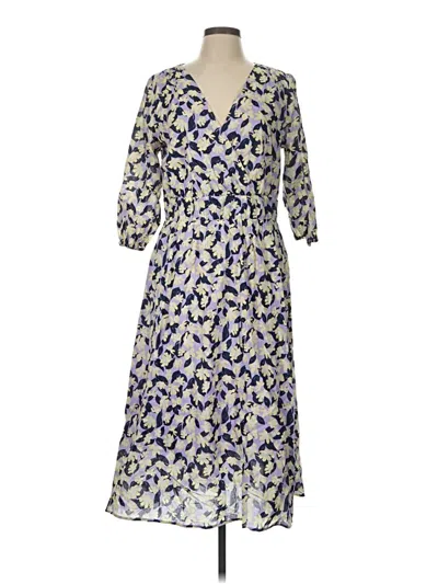 Pre-owned On 34th Casual Dress In Blue