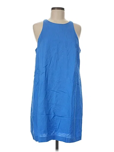 Pre-owned On 34th Casual Dress In Blue