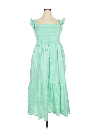 Pre-owned On 34th Casual Dress In Green