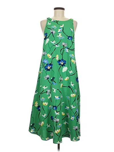 Pre-owned On 34th Casual Dress In Green