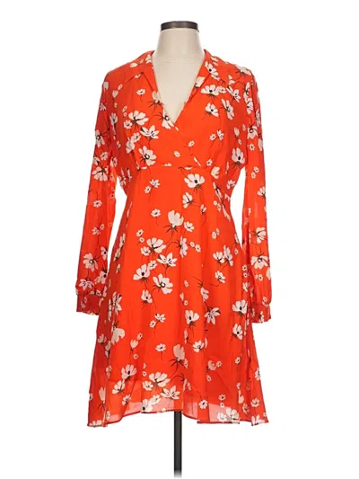Pre-owned On 34th Casual Dress In Orange